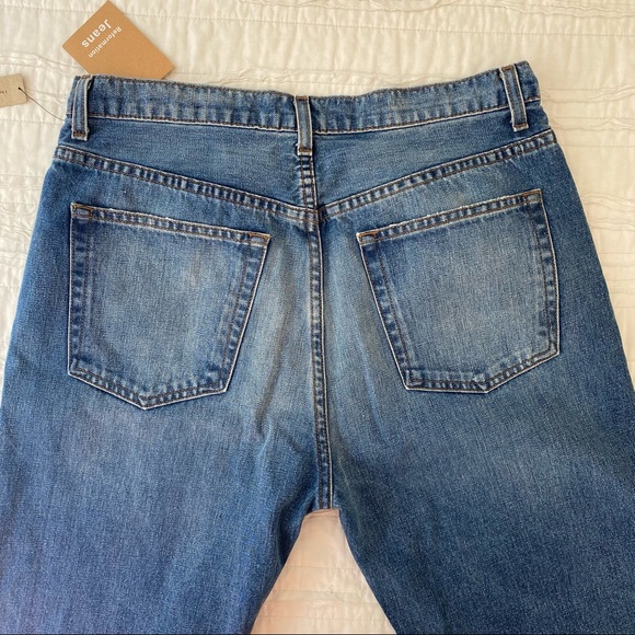 NWT Reformation Cynthia Straight Leg Jean in Antigua - Picture 5 of 12